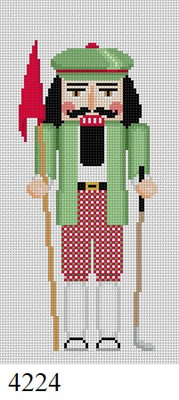  Nutcracker, Golfer - 18 mesh