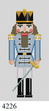  Nutcracker Blue Prince with Sword - 18 mesh