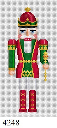  Nutcracker, Red and Green King - 18 mesh