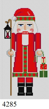  Nutcracker, Santa with Lantern - 18 mesh