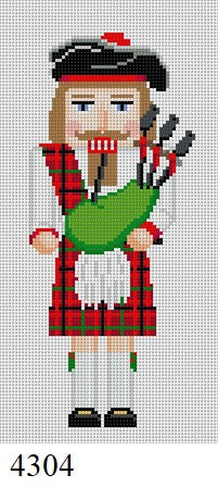 Nutcracker, Bagpiper - 18 mesh