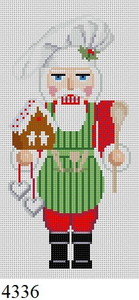  Nutcracker, Chef and Gingerbread - 18 mesh