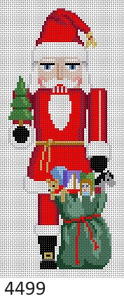  Nutcracker, Santa with Toy Bag - 13 mesh