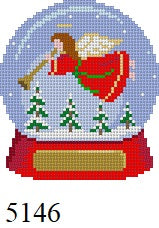  Snow Globe, Angel - 18 mesh