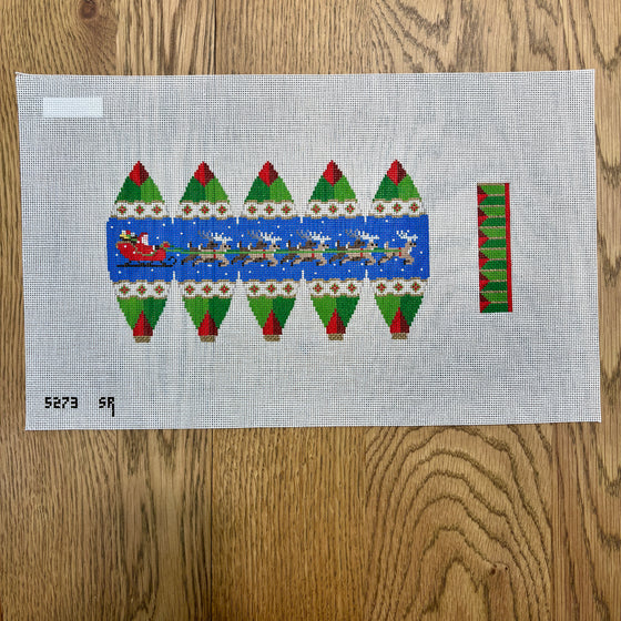 Sleigh and Reindeer, Hot Air Balloon - 18 mesh