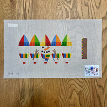  Snowman Face, Hot Air Balloon - 18 mesh