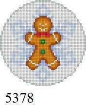  Snowflake, Gingerbread Boy - 18 mesh