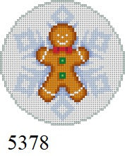 Snowflake, Gingerbread Boy - 18 mesh