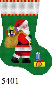  Santa Carrying Bag, Mini Stocking