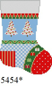  Patchwork Tree, Mini Stocking