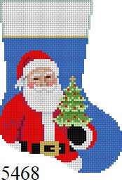  Tree Santa, Mini Stocking