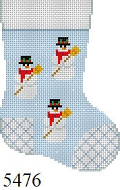  Snowmen, Mini Stocking