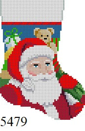  Santa wit Bag, Mini Stocking