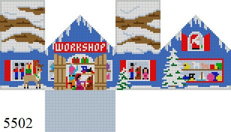 Santa's Workshop, Mini House - 13 mesh