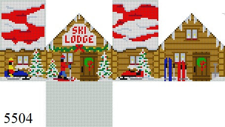 Ski Lodge, Mini House - 13 mesh