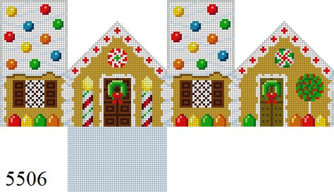 Gingerbread, Mini House - 18 mesh