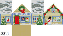  Needlepoint Shop, Mini House - 18 mesh