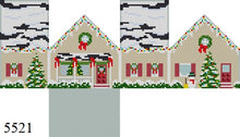  White Christmas House, Mini House - 18 mesh