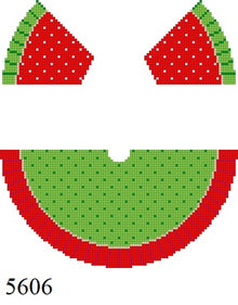  3D Angel, Red and Green Dots