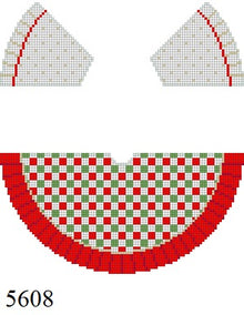  3D Angel, Xmas Gingham