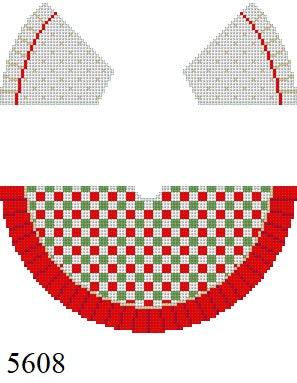 3D Angel, Xmas Gingham