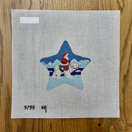 Star, Santa On Polar Bear