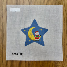  Star, Santa Sitting On Moon