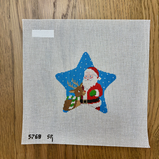 Star, Rudolph and Santa