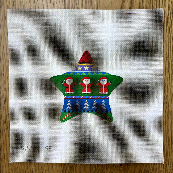 Star, Stripe, Santa