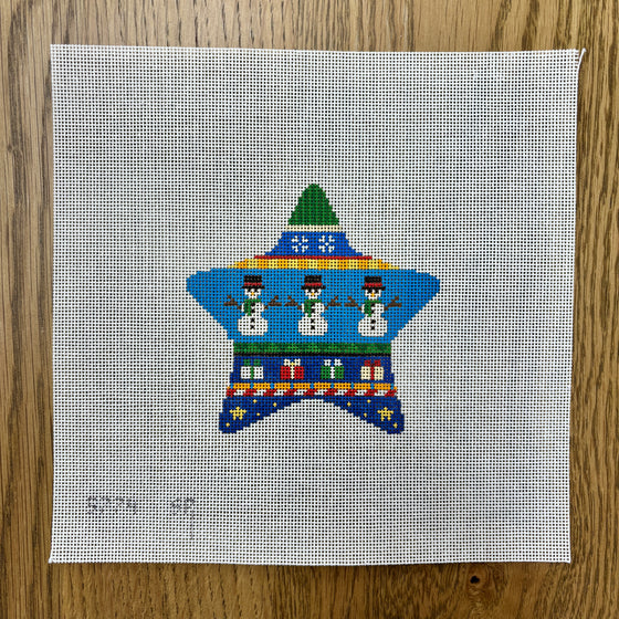Star, Stripe, Snowmen