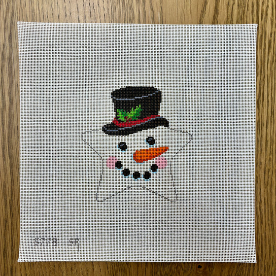 Star, Snowman Face, Top Hat