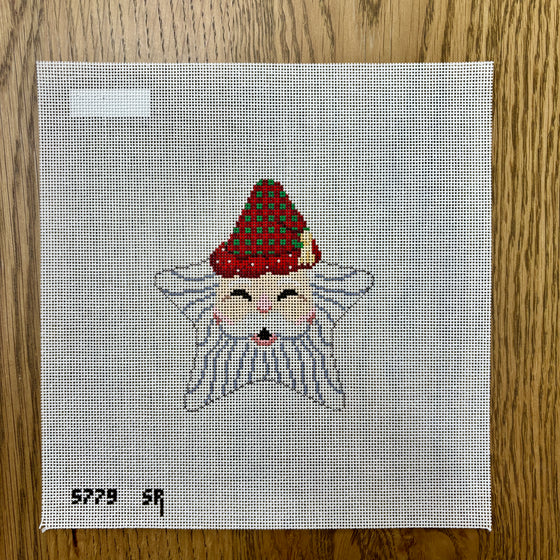Star, Santa Face, Checker Hat