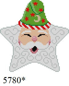 Star, Santa Face, Stars Hat