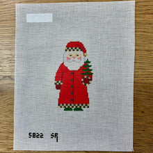  Santa with Tree, Ornament