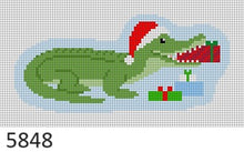  Alligator, Ornament - 18 mesh