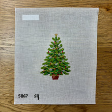  Mini Tree, Candles and Stars, Ornament