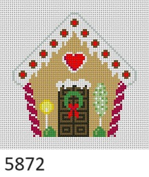 Gingerbread House, Ornament - 18 mesh