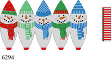  Snowman, Hot Air Balloon - 18 mesh