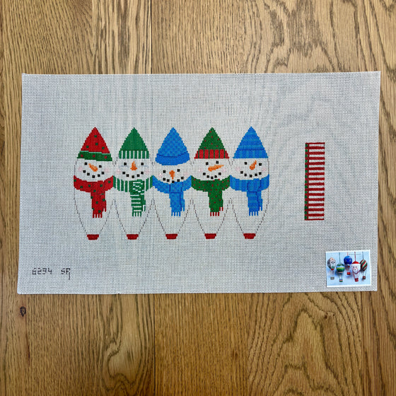 Snowman, Hot Air Balloon - 18 mesh