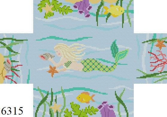 Mermaid, Brick Cover - 13 mesh