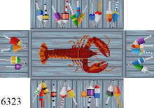  Lobster and Buoys, Brick Cover - 13 mesh