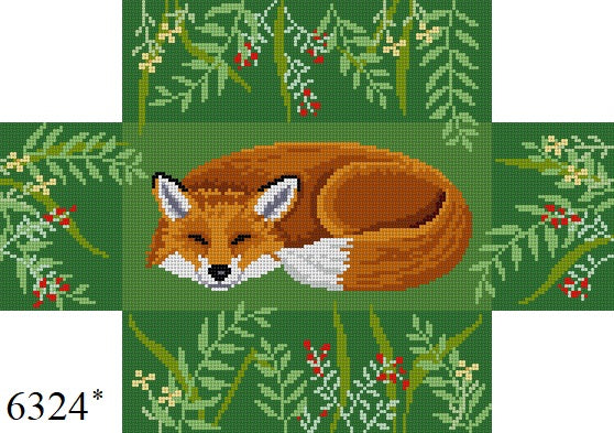  Sleeping Fox, Brick Cover - 13 mesh