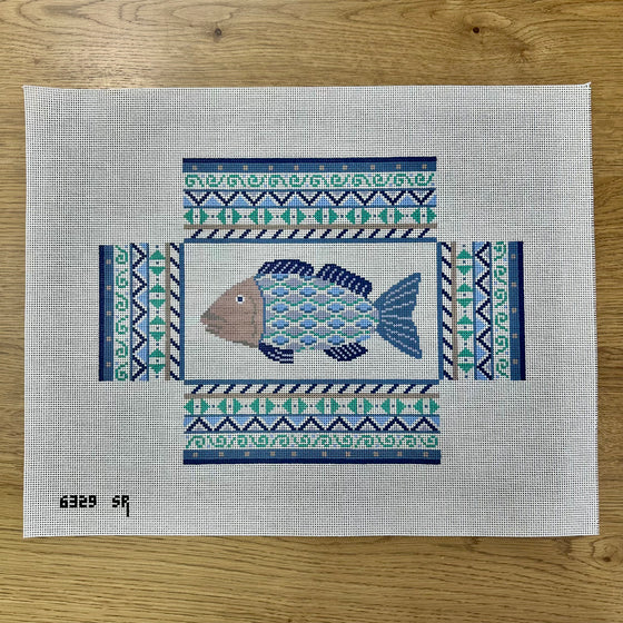 Geo Fish, Brick Cover - 13 mesh