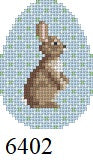  Bunny with Lattice, Small Egg - 18 mesh