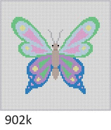  Butterfly, 6" Square - 13 mesh