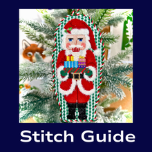  Stitch Guide - Nutcracker, Santa with Presents